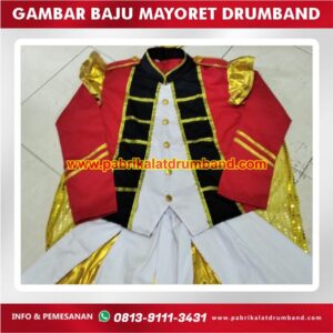 gambar baju mayoret drumband