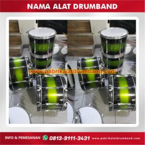 nama alat drumband