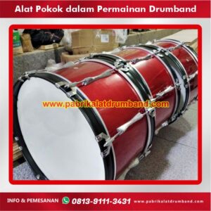 alat pokok dalam permainan drumband