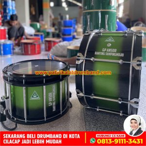 pengrajin alat drumband cilacap