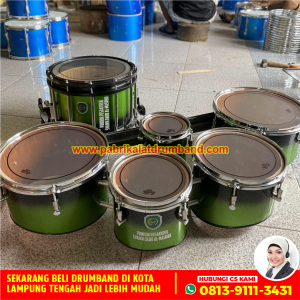 Jual satu set marchingband di Lampung Tengah