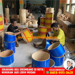 pengrajin alat drumband di kota nunukan