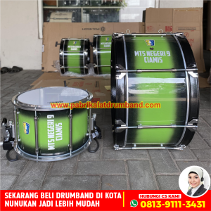 pengrajin alat drumband di kota nunukan