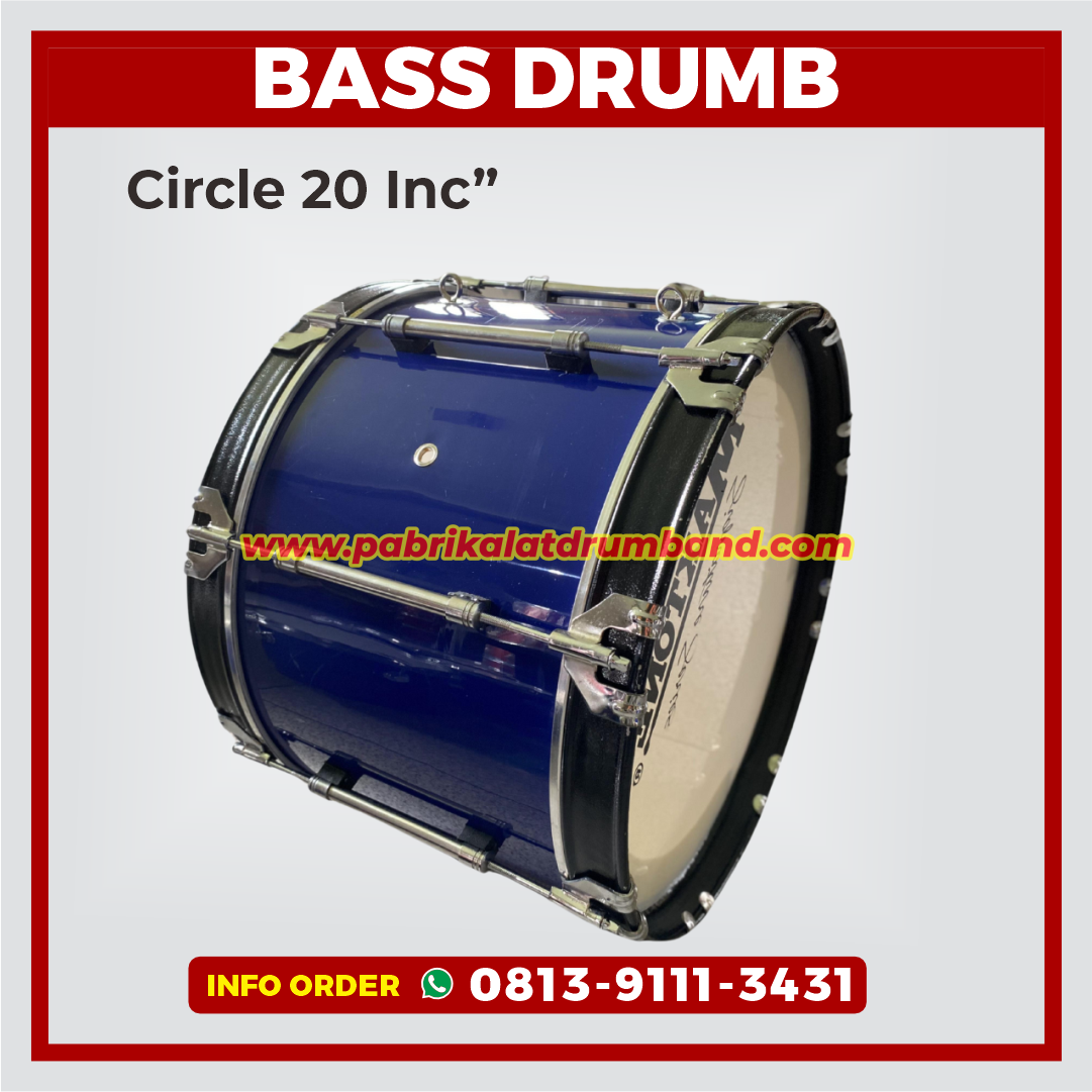 Jual Alat Bass 20inc Semi Marchingband SD
