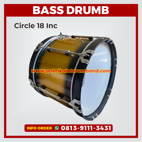 Jual Alat Bass 18inc Semi Marchingband SMA