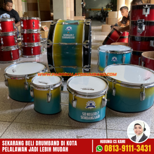 Jual Set drumband PDBI lengkap dan murah di Pelalawan,Riau-1