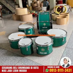 Pengrajin Alat Musik Drumband Anak Sekolah-1