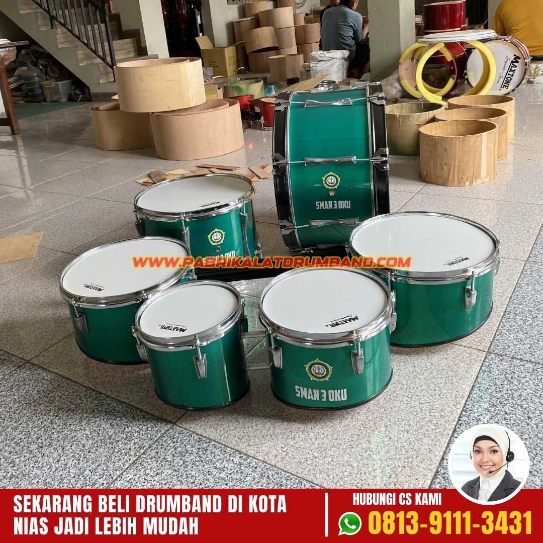 Pengrajin Alat Musik Drumband Anak Sekolah-1
