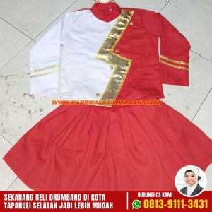 Kostum Colorguard Drumband Anak-anak-1
