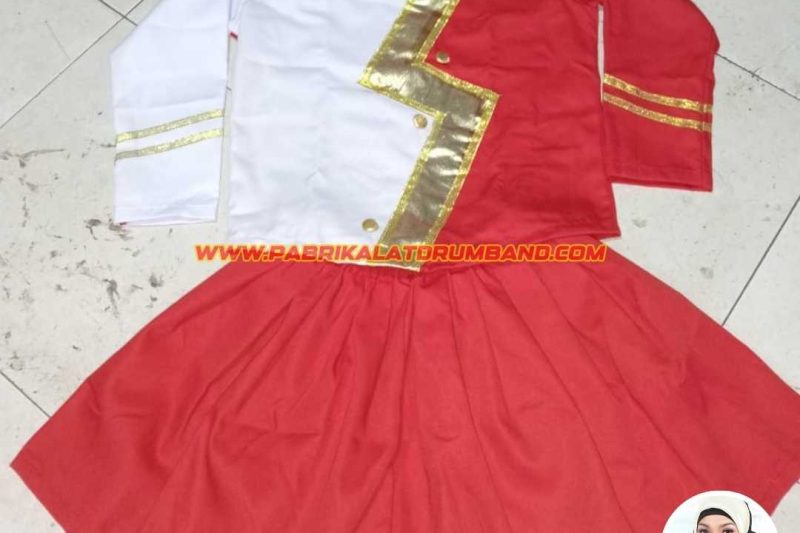 Kostum Colorguard Drumband Anak-anak-1